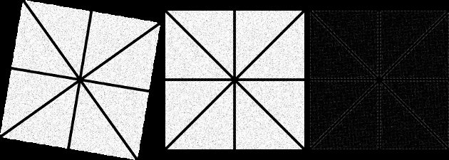 bicubic Rotated 9,5 degrees, rotated -9,5 degrees, difference