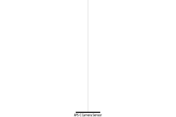 Step 1 + Step 2: aps-c sensor with perpendicular guide line