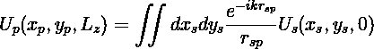 diffraction integral