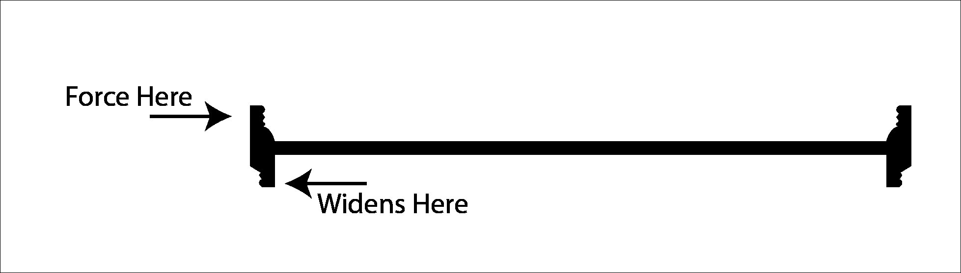 Image showing the effect of flex on a filter.